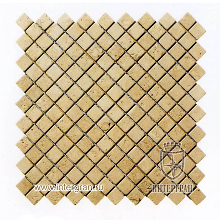 Мозаика простая RMPR0019 от компании «ИНТЕРГРАН» | Изготовление мозаики из натурального камня